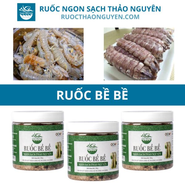 Ruốc Ngon Sạch Thảo Nguyên được sản xuất từ nguyên liệu tươi ngon từ vùng biển Quảng Ninh